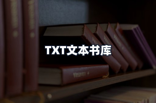 TXT文本书库